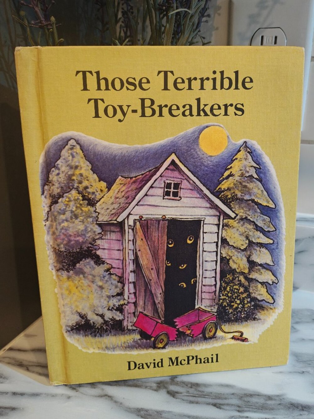 1980 Those Terrible Toy-Breakers David McPhail Vintage Hardcover Children's Book